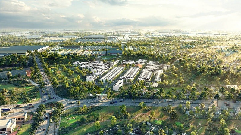 Nhà phố thương mại Green Valley City giá từ 6 tỷ, không gian sống xanh giữa TP. HCM