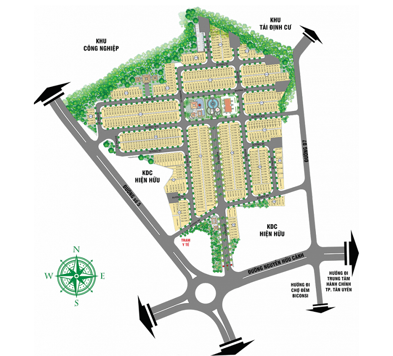 Nhà phố thương mại Green Valley City giá từ 6 tỷ, không gian sống xanh giữa TP. HCM