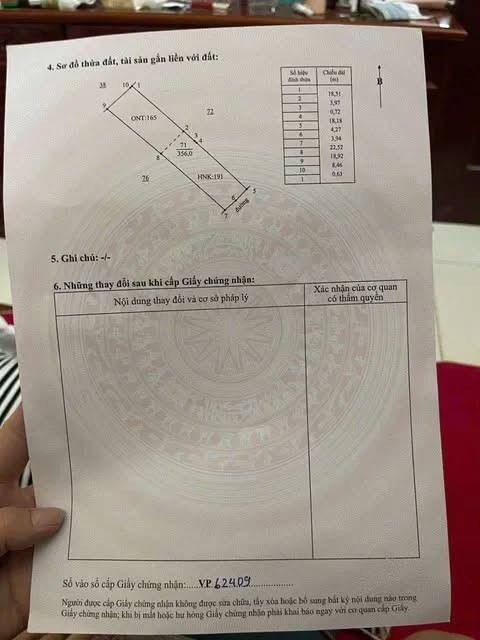CHÍNH CHỦ CHUYỂN NHƯỢNG LÔ ĐẤT THỊ TRẤN BÌNH MỸ, BÌNH LỤC, HÀ NAM