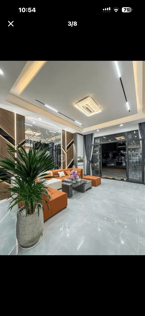NHÀ BÁN 3ty550 THUẬN GIAO TP. HCM - nhà sh kết cấu: 1 trệt 2 lầu, 4 pn , 4wc công năng đầu đủ. - Ảnh 2