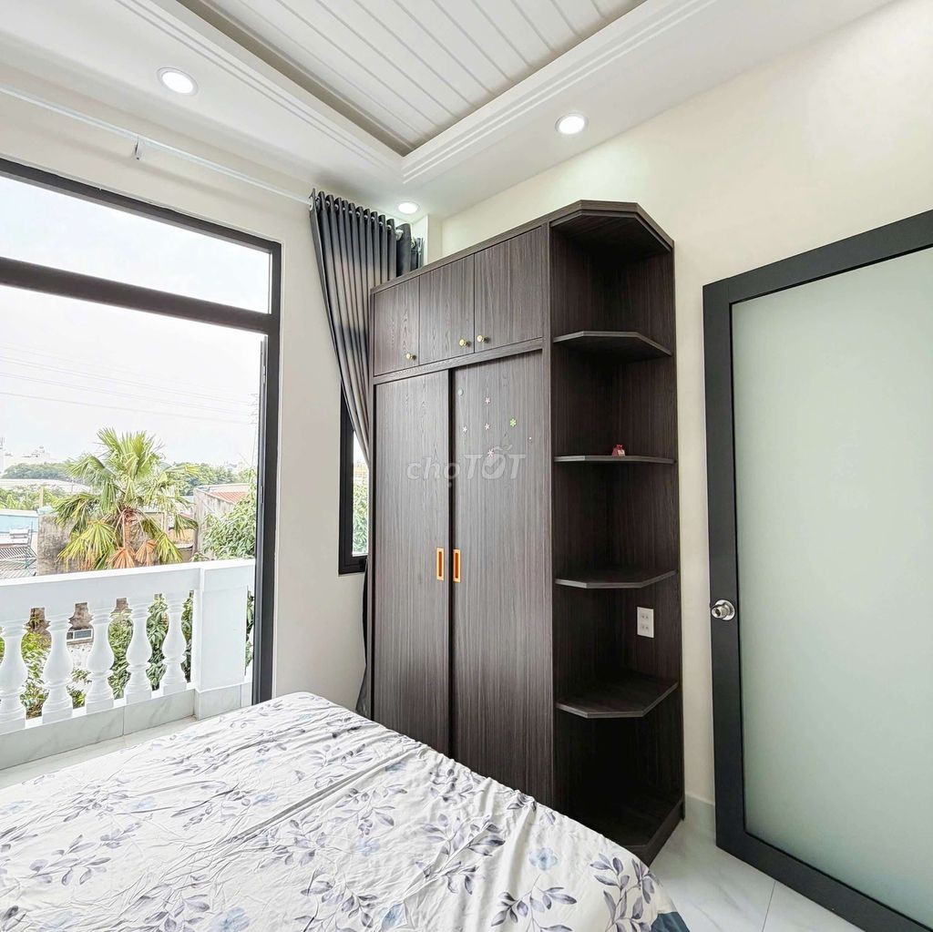 NHÀ GÒ VẤP 1 TRỆT 2 LẦU ĐÚC BTCT SỔ HỒNG RIÊNG HẺM 3M KHU DÂN TRÍ CAO - Ảnh 2