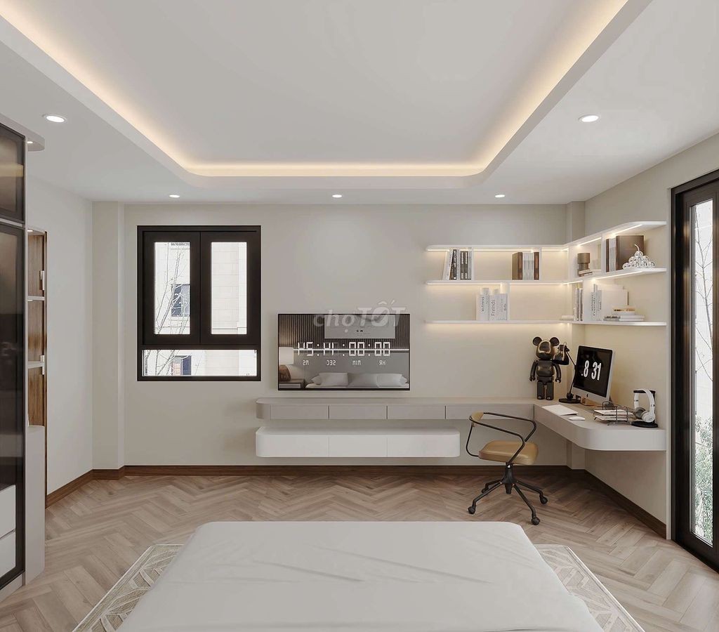Bán nhà Ngõ 191 phố Thạch Bàn. Ngõ thông ô tô vào nhà 6t thang máy - Ảnh 2