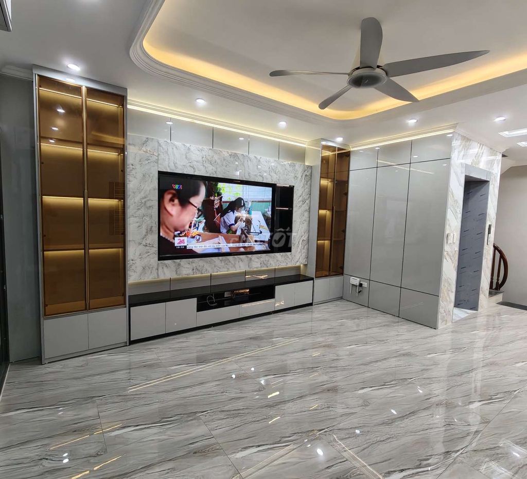 Bán nhà Ngõ 191 phố Thạch Bàn. Ngõ thông ô tô vào nhà 6t thang máy - Ảnh 4