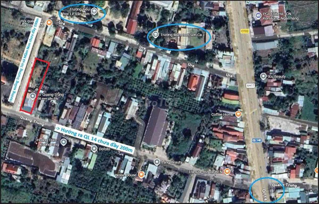 Bán nhà 2 mặt tiền đường Quang Trung, Đắk Hà, 900m², 3 phòng ngủ - Ảnh 4