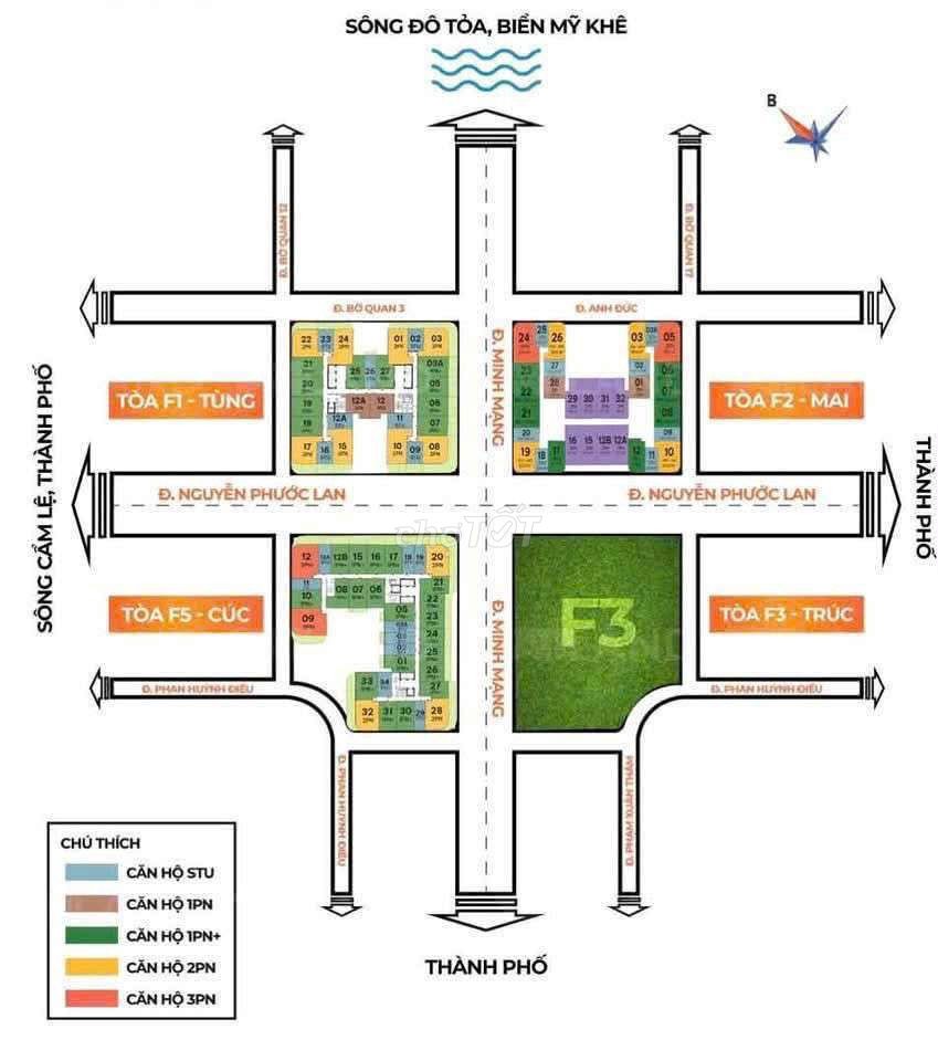 1,7 TỶ SỞ HỮU CĂN HỘ FOURS TOWER - SỞ HỮU LÂU DÀI