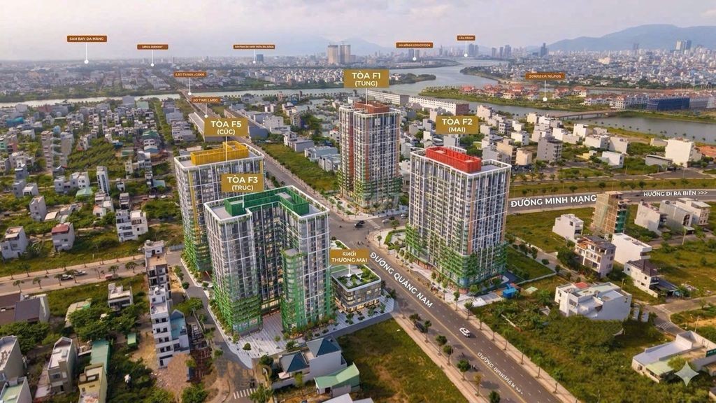 Căn hộ 2 PN sân vườn FourS Tower Đà Nẵng, giá bán 3,9 tỉ. Có NH hỗ trợ - Ảnh 1