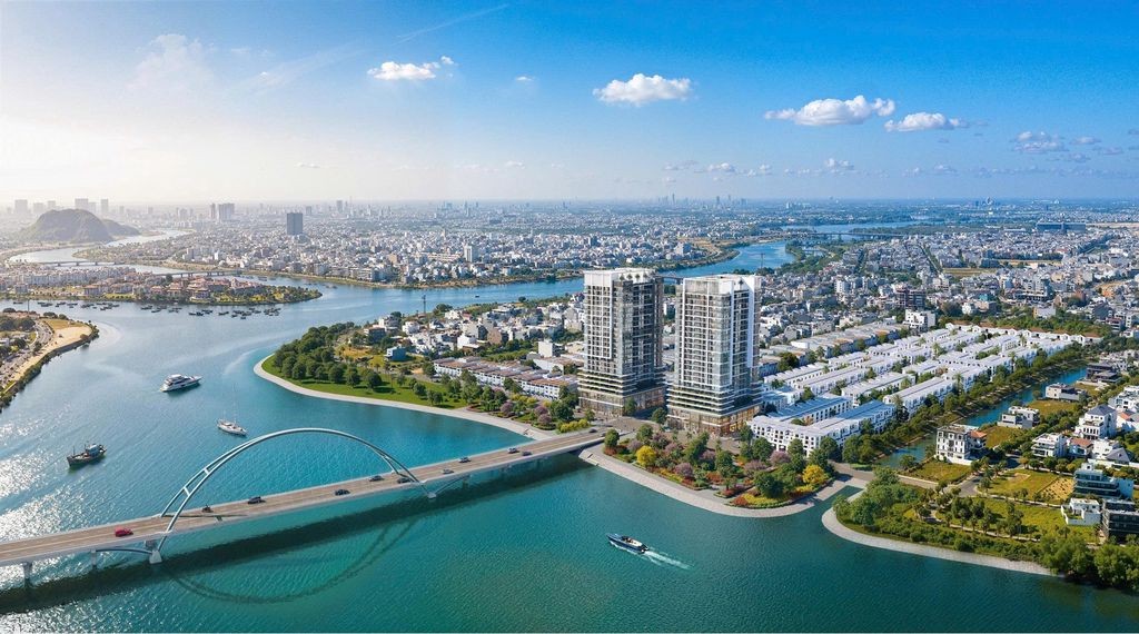Căn hộ S-Light Tower Đà Nẵng 2 PN view sông Hàn, giá full 2.8 tỉ