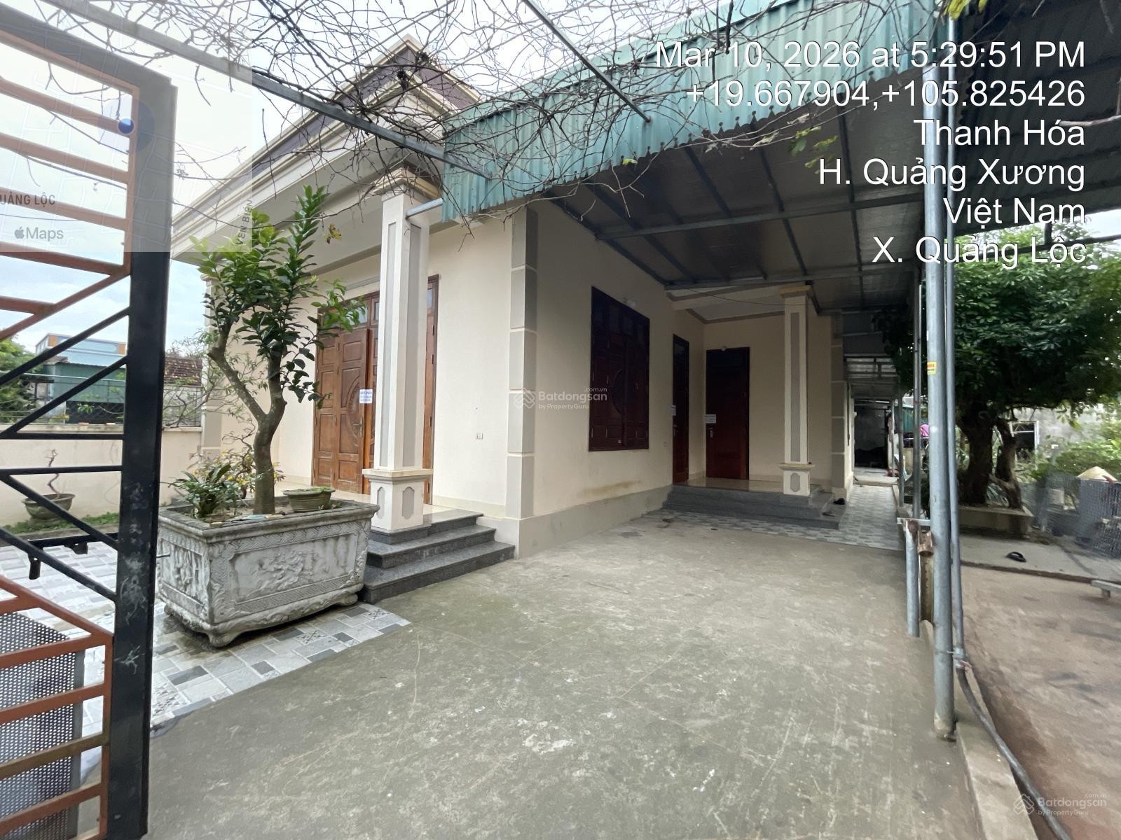 Bán nhà riêng tại TD1120, TBD06, Bản đồ địa chính năm 2002, đường Triều Công, Quảng Bình, Thanh Hóa