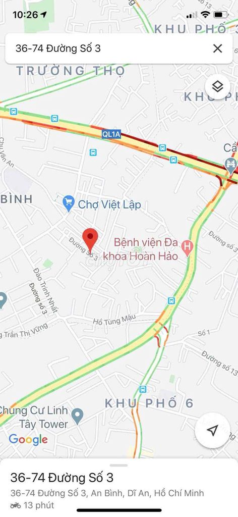 NHÀ PHỐ VIỆT LẬP ,DĨ AN