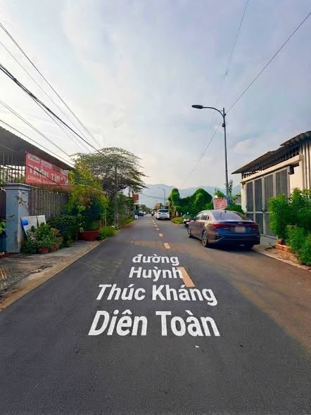 Chủ giảm mạnh bán nhanh còn 2 tỷ 550 triệu 💥💥💥Đất mặt tiền kinh doanh đường Huỳnh Thúc Kháng, (Diên Toàn cũ), Diên Khánh, ngay trục Võ Nguyên Giáp.