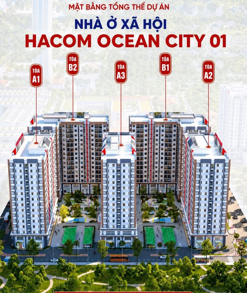 Bán căn hộ view biển Hacom Ocean City Phan Rang