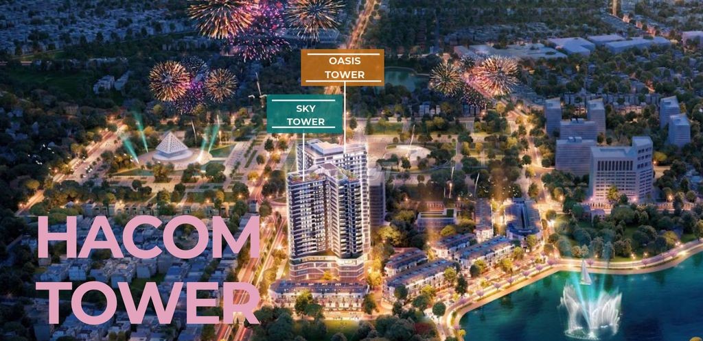 Căn hộ cao cấp Hacom tower thanh toán chỉ 1% mỗi tháng