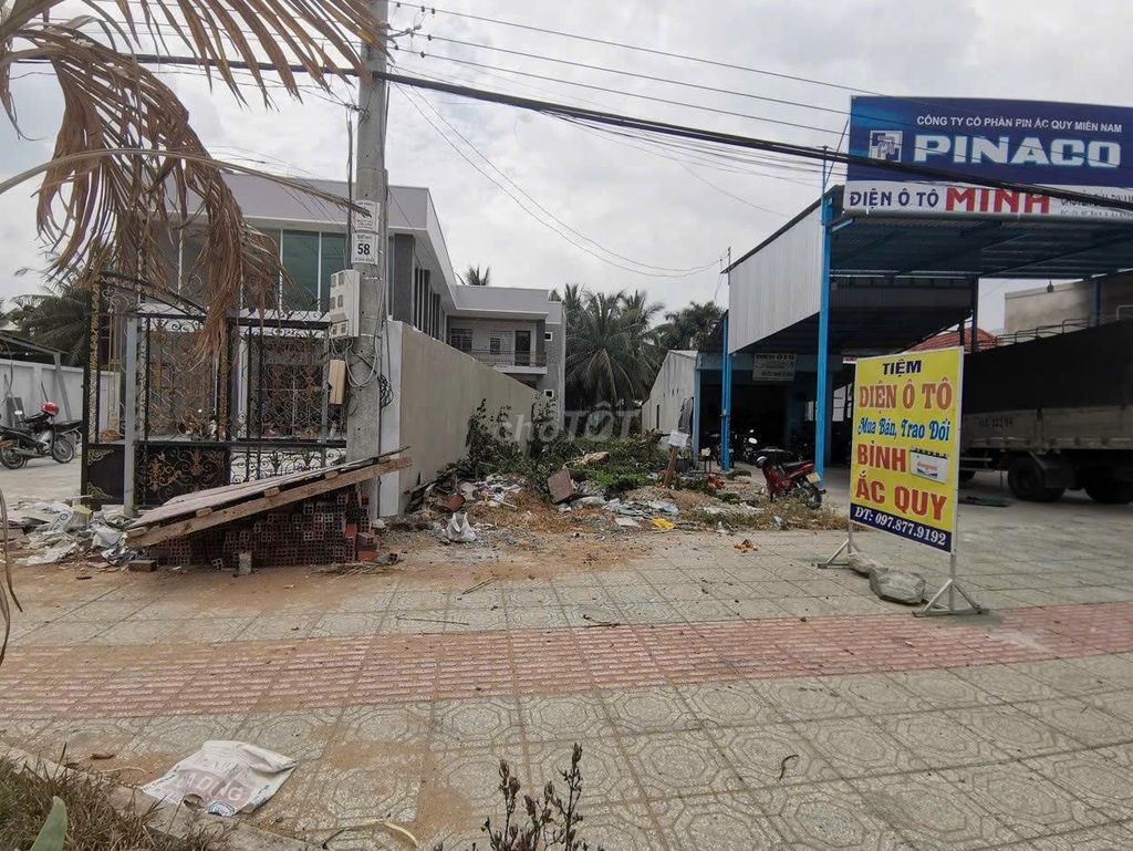 BÁN NHANH ĐẤT MẶT TIỀN QL 60 MỚI TP BẾN TRE