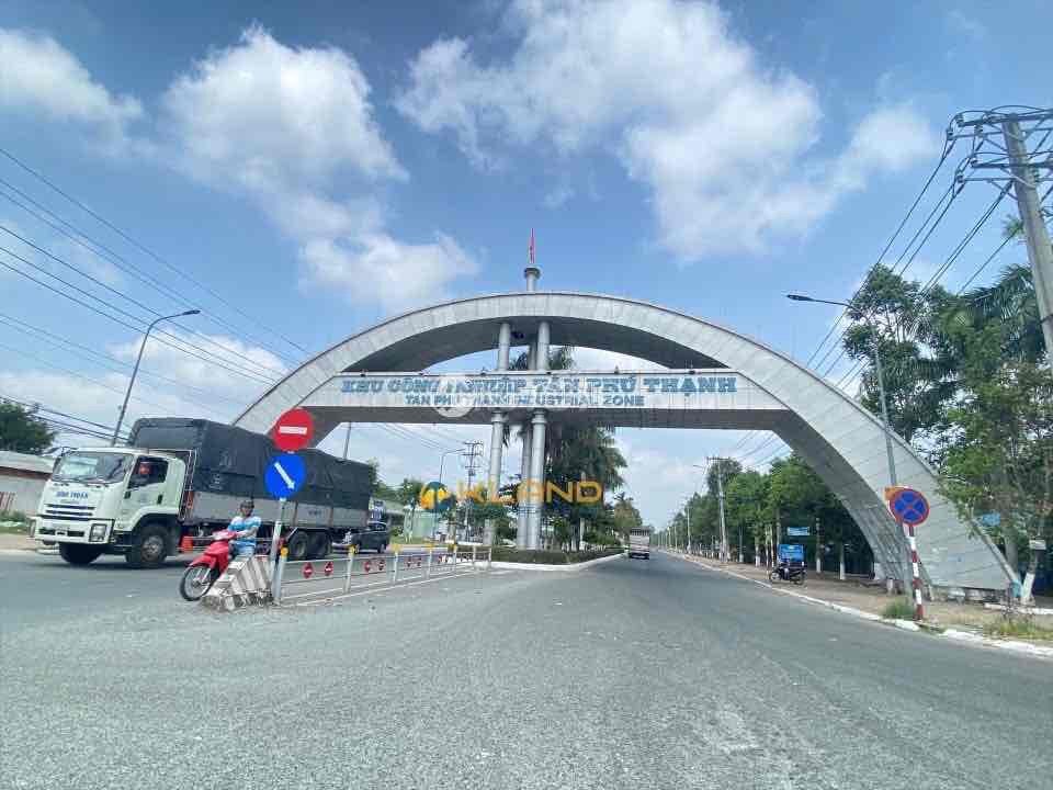 NỀN TÂN PHÚ THẠNH MỚI!CẦU THÔNG XÂY SẮP XONG CÓ THỂ ĐI ĐƯỜNG KCN VÔ ĐC