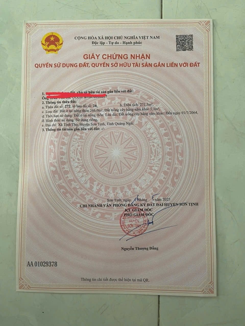 Bán đất gần khu công nghiệp Vissip