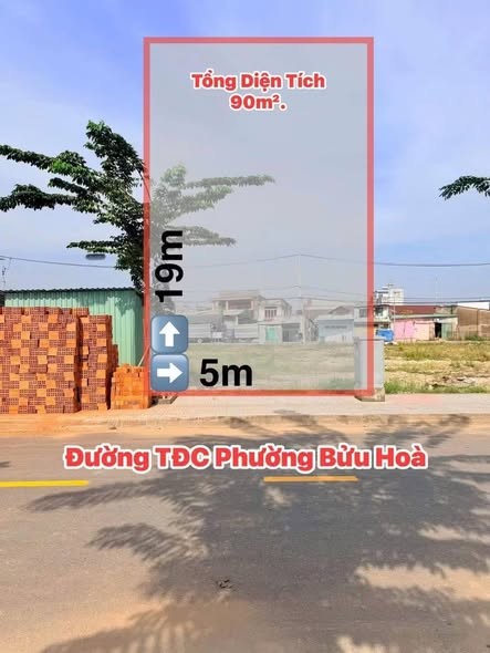 Bán Lô  Đất  Khu TĐC Bửu Hoà Mới - P. Biên Hoà, Đồng Nai - Ảnh 1