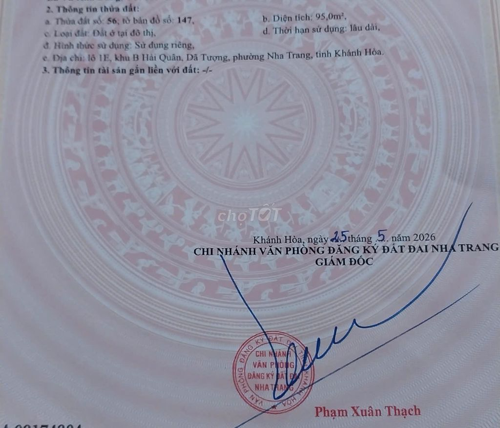 Bán Nhà Mặt Tiền Đường Nguyễn Lộ Trạch- Nha Trang Cách Biển 400 mét - Ảnh 2