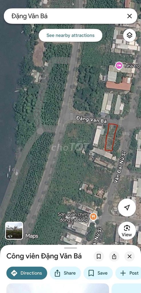 Chính chủ bán lô đất đ Đặng Văn Bá, 5x27m, 135m2, h Tây Bắc, Đà Nẵng