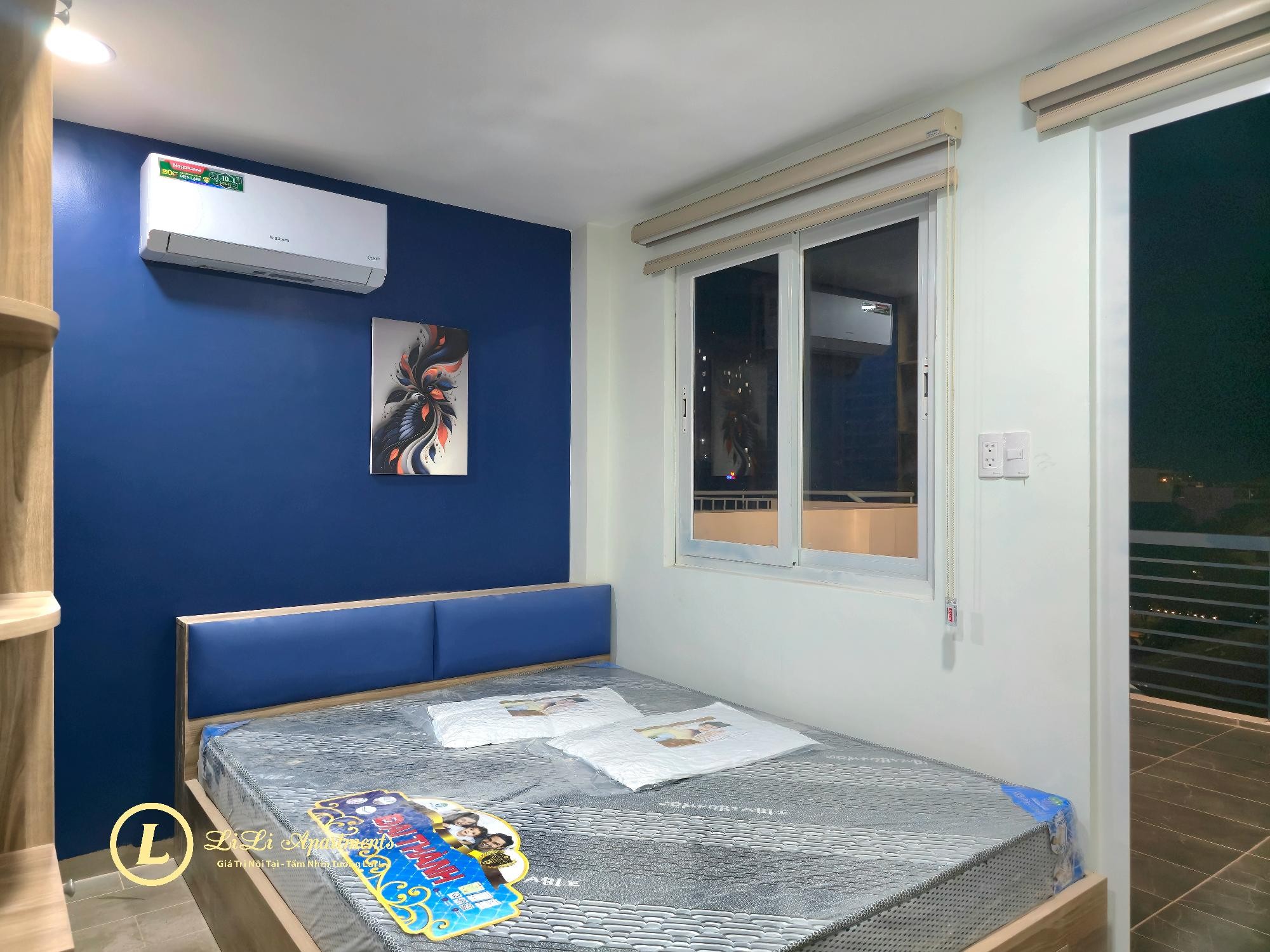 Penthouse 2PN Phan Bá Vành, P.Cát Lái - 17tr/tháng - 30m² - Full nội thất - Ban công