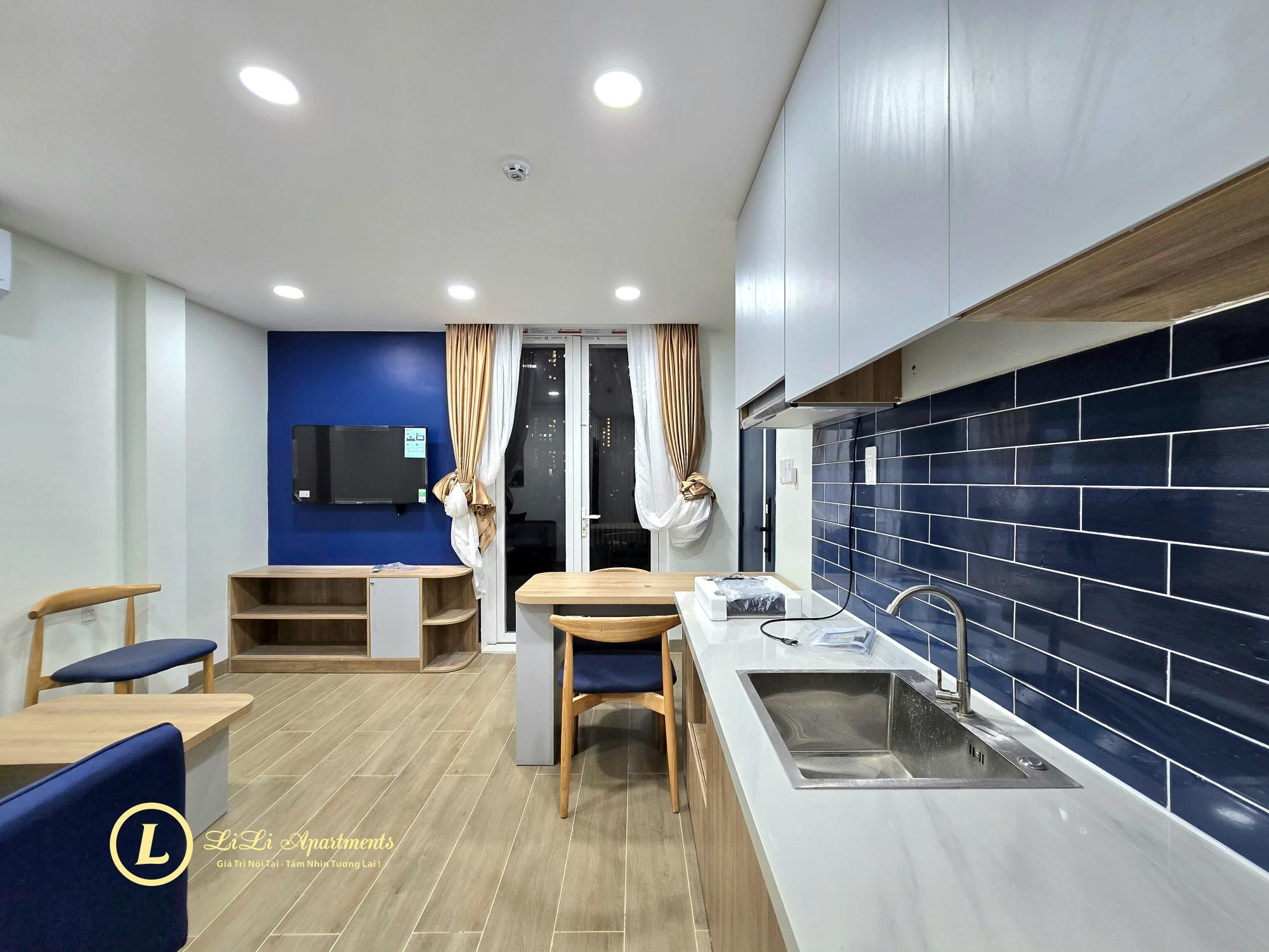 Penthouse 2PN Phan Bá Vành, P.Cát Lái - 17tr/tháng - 30m² - Full nội thất - Ban công - Ảnh 10