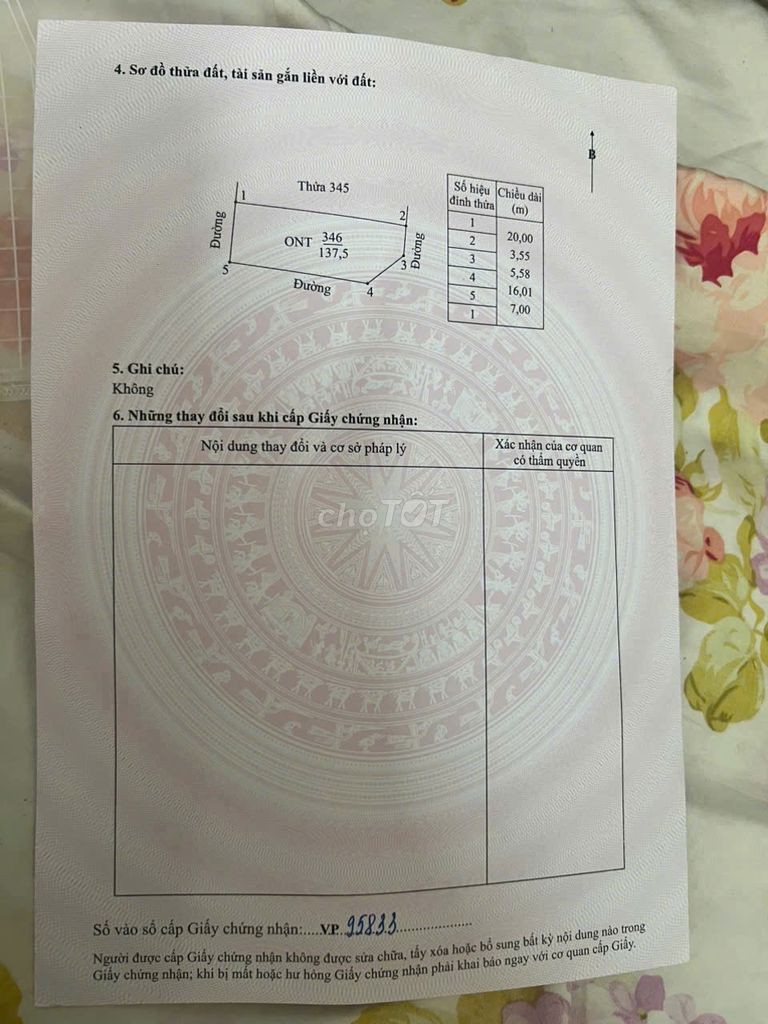 Bán đất tại An Cư, Định Hoá, Ninh Bình, giá 4,2 tỷ, 137,5 m2