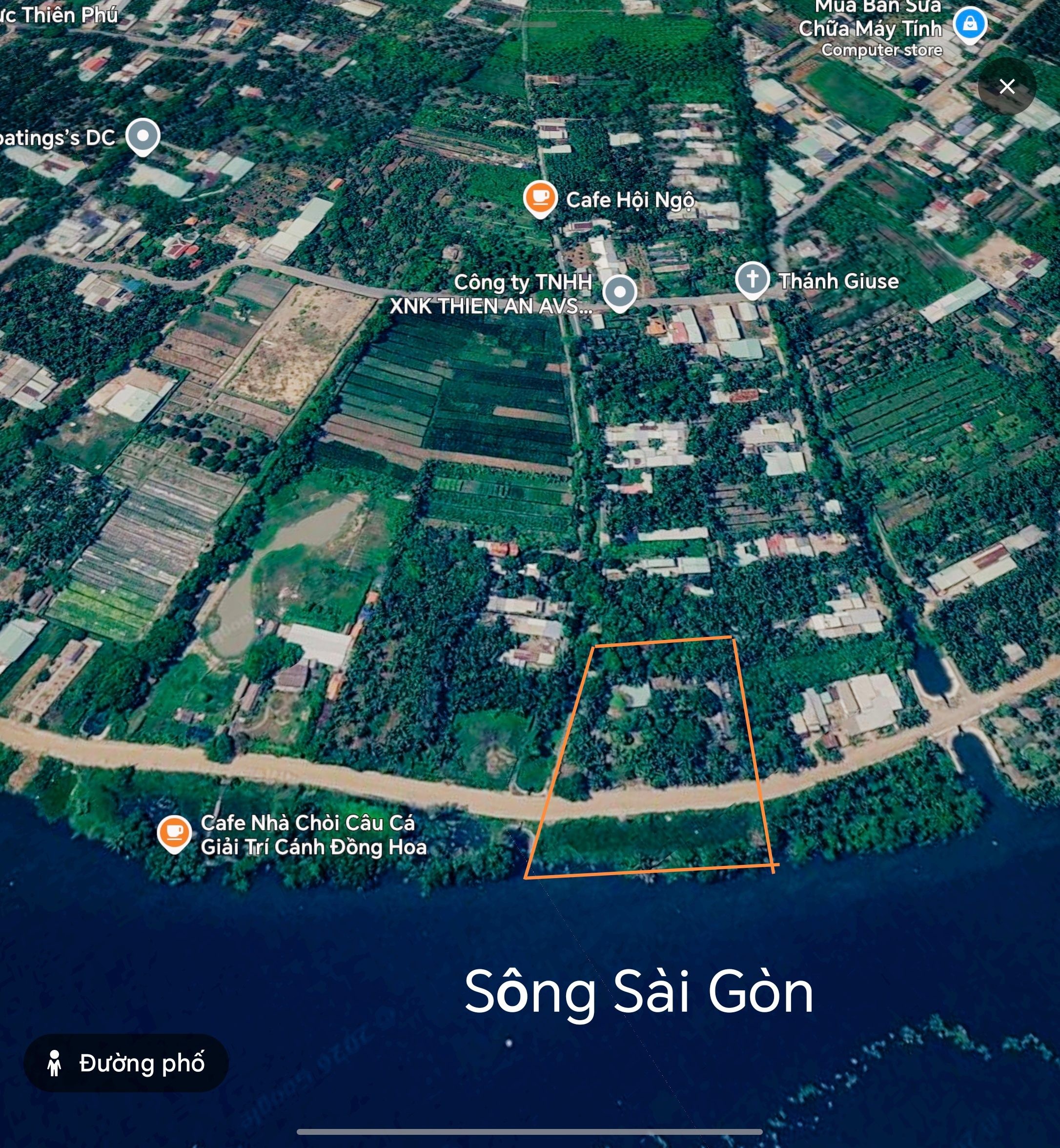 Bán Đất 5089m2 có sẵn 300 m2 thổ cư giá 68.9 tỷ tại Đường Đê Bao Nhị Bình 22 Xã Nhị Bình Huyện Hóc Môn TP. Hồ Chí Minh