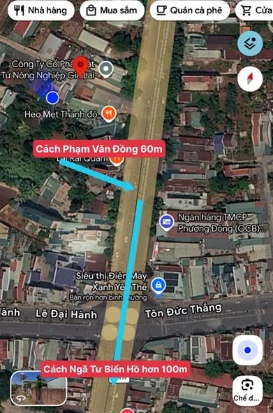 Bán Lô đất đẹp đầu hẻm 879 Phạm Văn Đồng ( cũ )