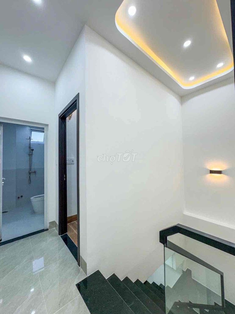 Nhà lầu xây mới Full nội thất - Lộ ô tô 8m - Hẻm 122 Nguyễn Thông - Ảnh 7