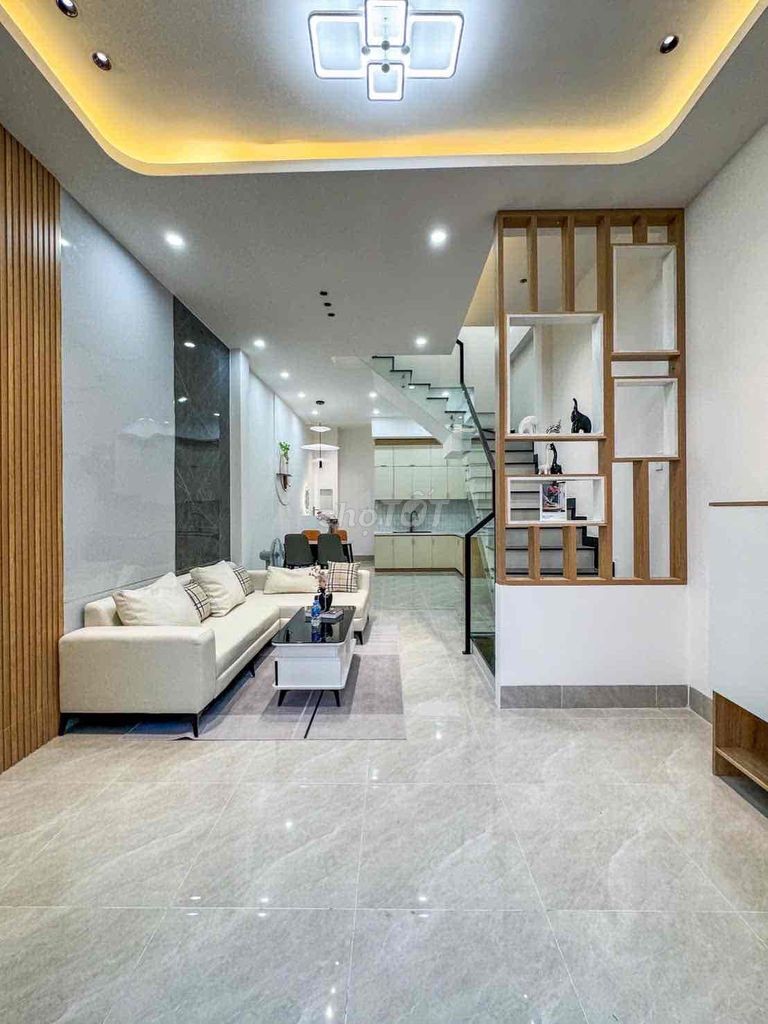 Nhà lầu xây mới Full nội thất - Lộ ô tô 8m - Hẻm 122 Nguyễn Thông - Ảnh 8