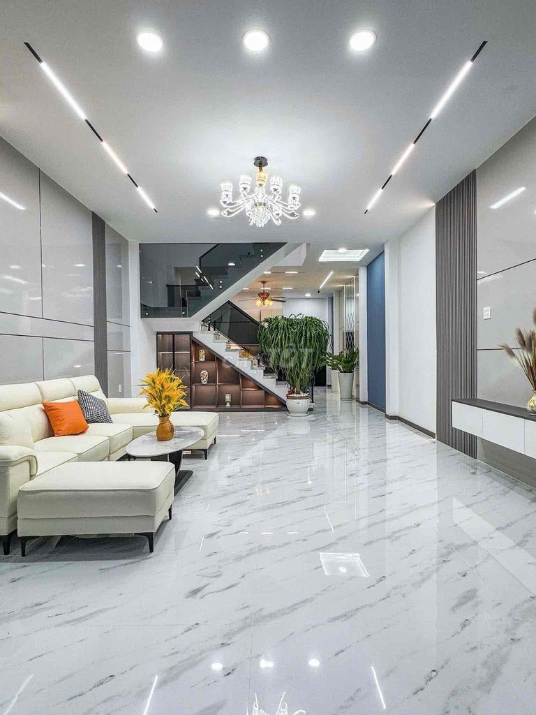 Nhà Trệt Lầu Xây Mới Full Nội Thất - KDC Văn Hóa Tây Đô