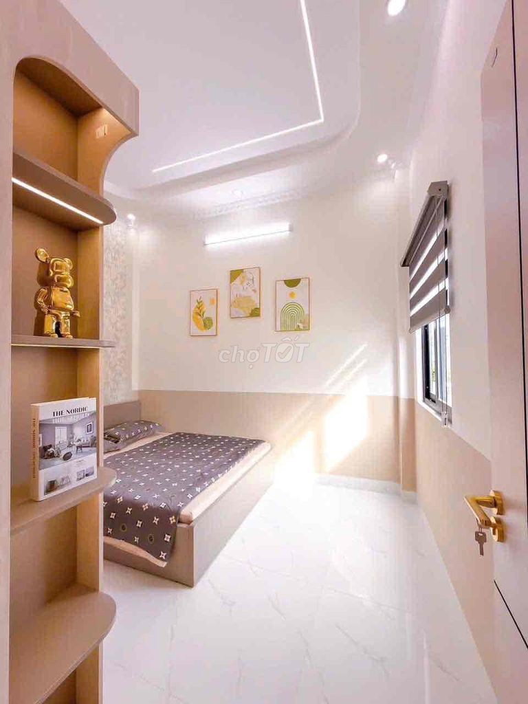 NHÀ LẦU MỚI XÂY ĐƯỜNG 3/2 FULL NỘI THẤT - Ảnh 2