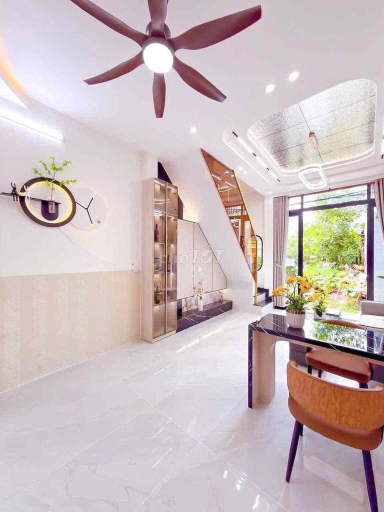 NHÀ LẦU MỚI XÂY ĐƯỜNG 3/2 FULL NỘI THẤT - Ảnh 9