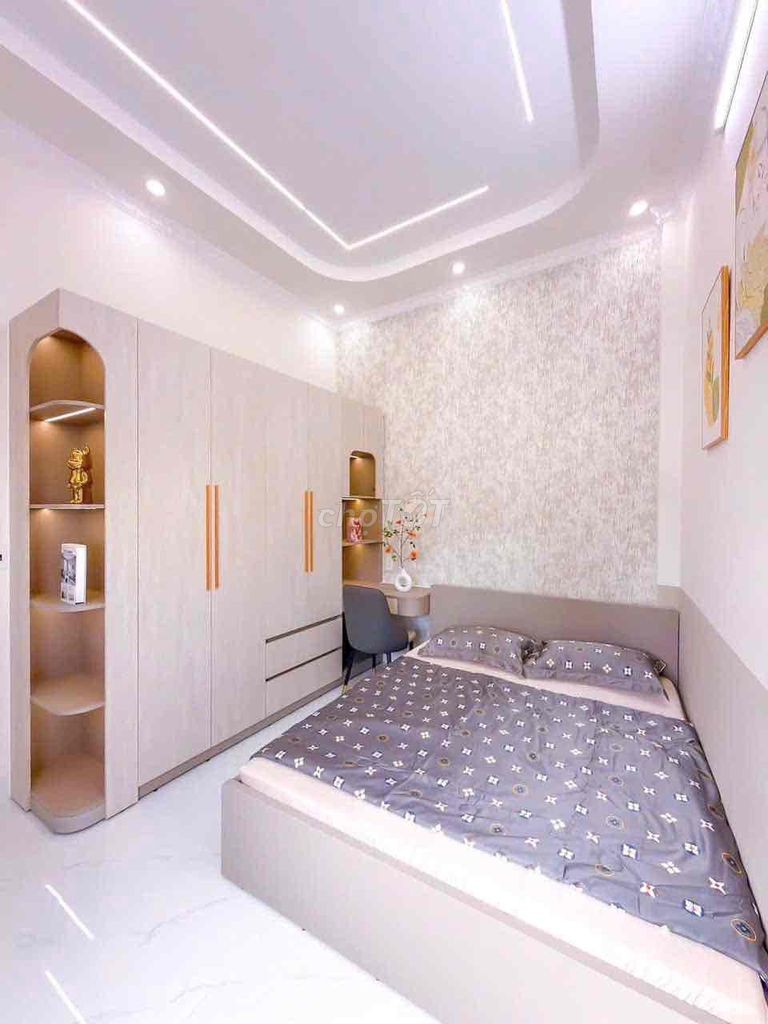 NHÀ LẦU MỚI XÂY ĐƯỜNG 3/2 FULL NỘI THẤT - Ảnh 10