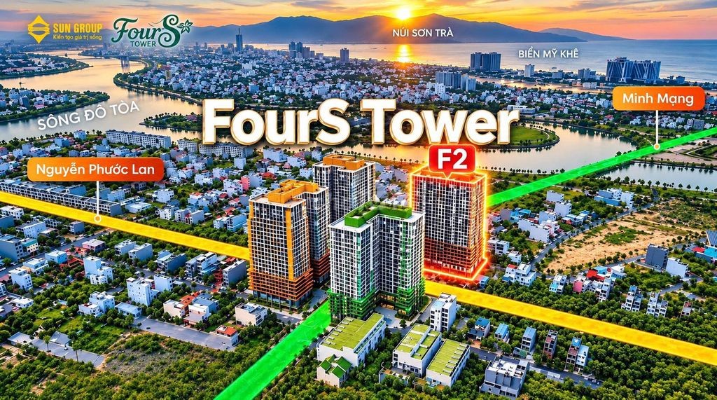 CĂN STUDIO TẦNG 12 GIÁ 1.726 TỶ VIEW BIỂN - FOURS TOWER - Ảnh 2