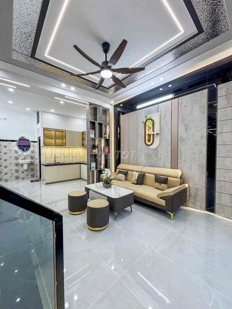NHÀ TRỆT LẦU XÂY MỚI - LỘ Ô TÔ - HẺM 6 TRẦN VĨNH KIẾT