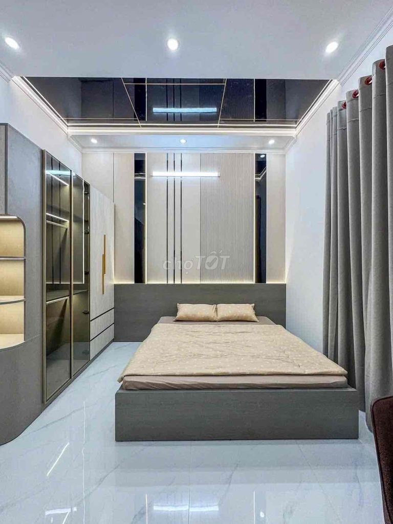 NHÀ TRỆT LẦU XÂY MỚI - LỘ Ô TÔ - HẺM 6 TRẦN VĨNH KIẾT