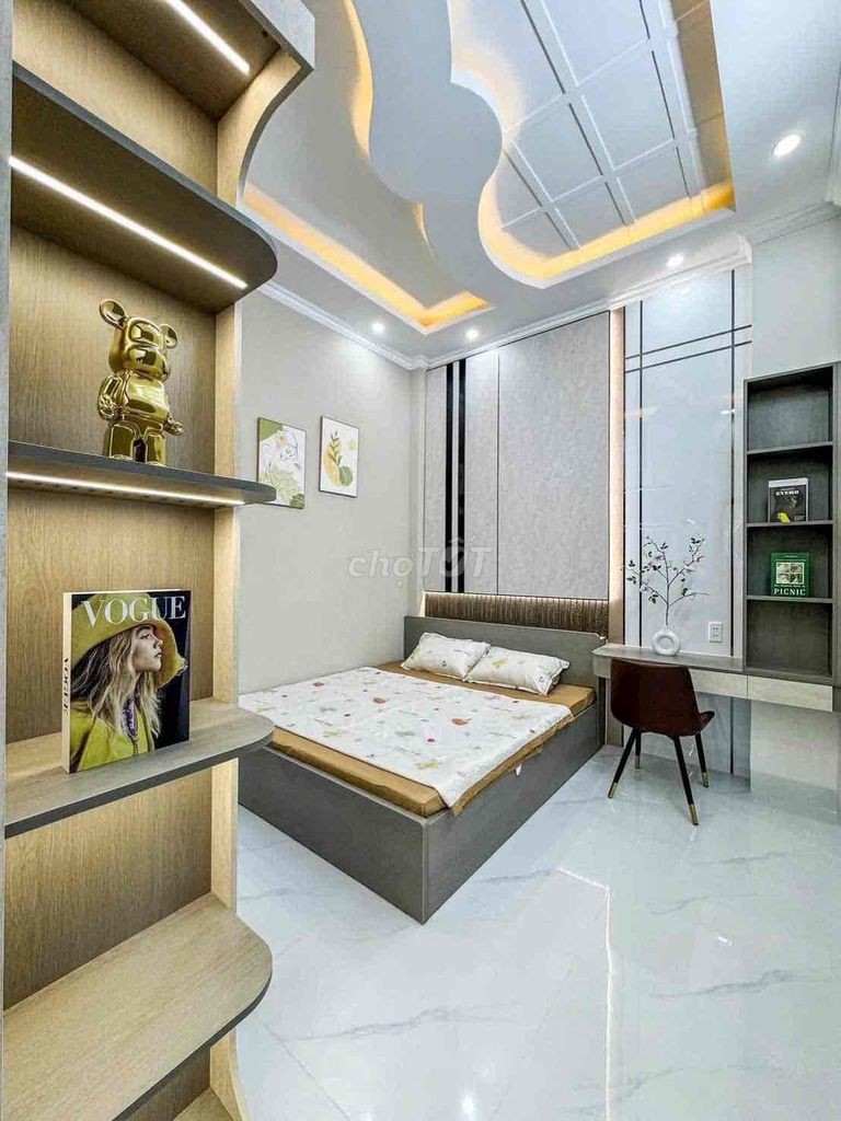 NHÀ TRỆT LẦU XÂY MỚI - LỘ Ô TÔ - HẺM 6 TRẦN VĨNH KIẾT