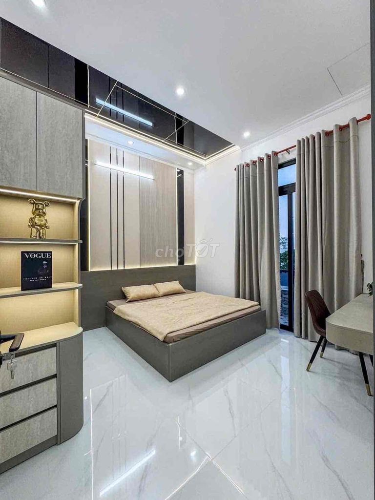 NHÀ TRỆT LẦU XÂY MỚI - LỘ Ô TÔ - HẺM 6 TRẦN VĨNH KIẾT