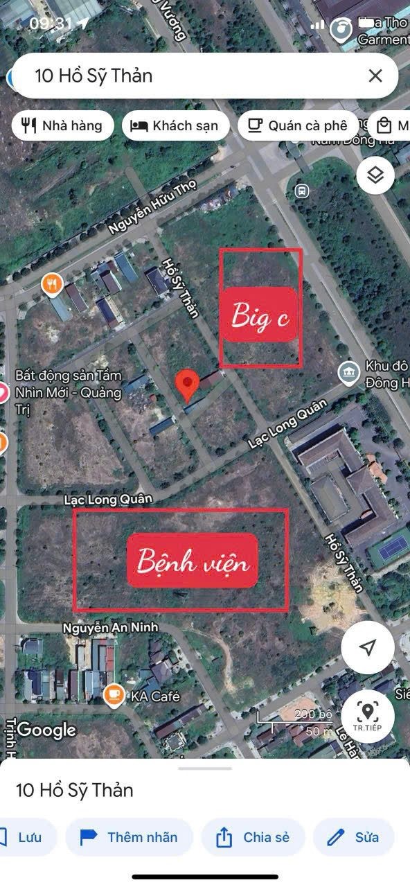 Đất Mặt Tiền Đường Lạc Long Quân Nam Đông Hà Quảng Trị Gần Bệnh Viện 245 - Ảnh 4