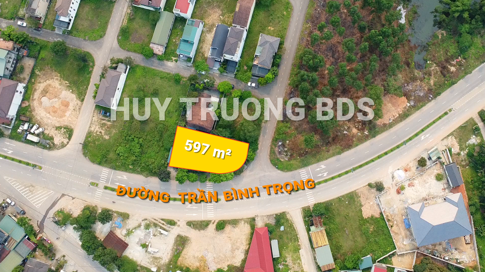 Bán lô góc siêu rộng duy nhất - sát hồ Khe Mây đường Trần Bình Trọng - Đông Hà - Ảnh 1