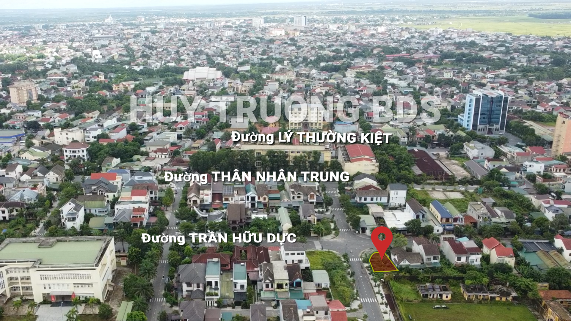 Bán đất 2 mặt tiền nở hậu siêu đẹp đường Trần Hữu Dực và đường Trương Hoàn.