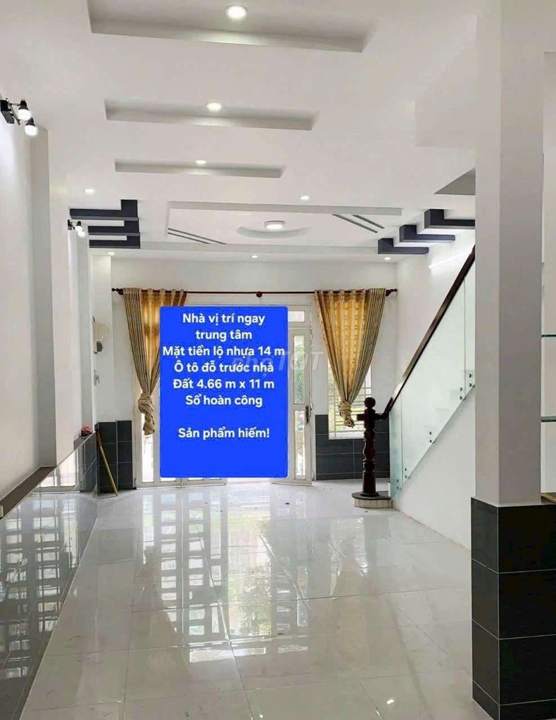 BÁN NHÀ TRỆT LẦU ĐẸP - NGUYỄN BÌNH - PHƯỜNG CÁI KẾ - GẦN SÂN VẬN ĐỘNG - Ảnh 1