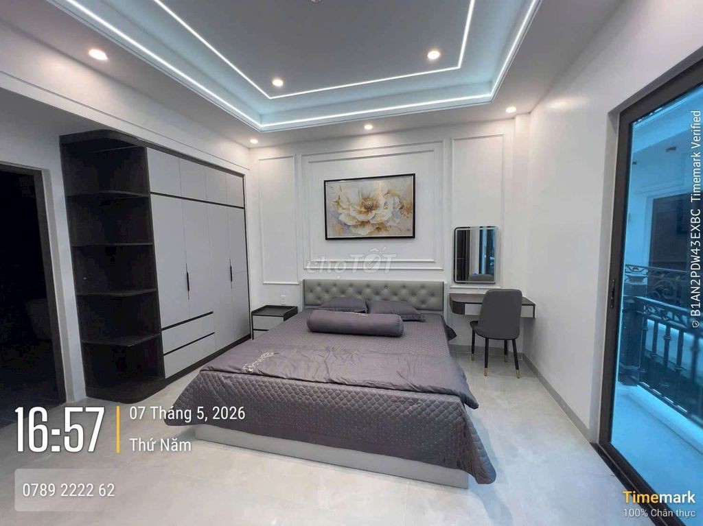 Cần bán căn nhà xây mới 4 tầng ô tô đỗ cửa tại cá chép Vĩnh Khê - Ảnh 6