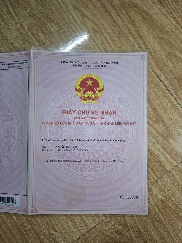 Cần bán nhà đất mặt đường Lâm Động