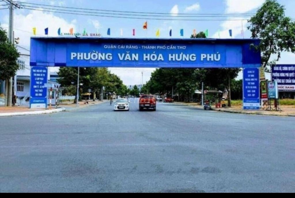 sở hữu nhà mặt tiền trần văn trà giá mềm- thổ cư 100%- kdc hưng phú 1 - Ảnh 1