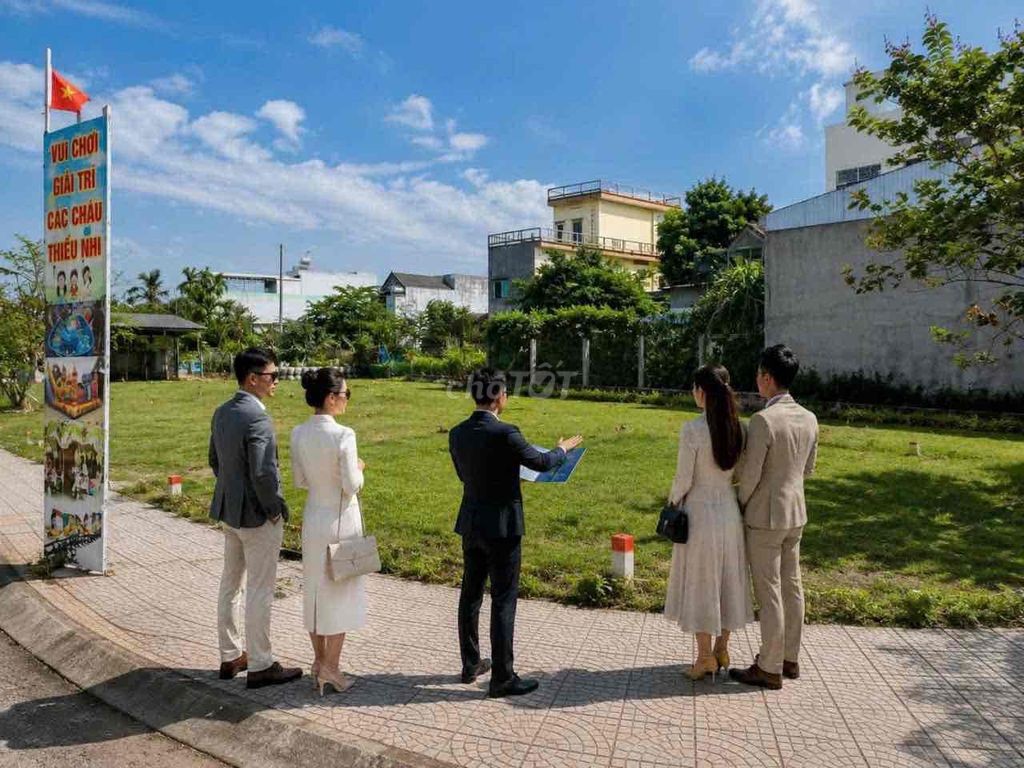BÁN 5 LÔ ĐẤT 3 MẶT TIỀN ĐƯỜNG NHỰA – KHU DÂN CƯ BÀU CẢ, TP. QUẢNG NGÃI - Ảnh 1