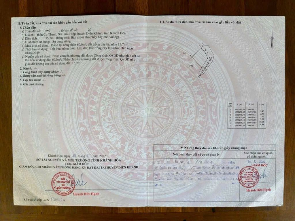 Bán đất thổ cư Suối Hiệp - Ảnh 3