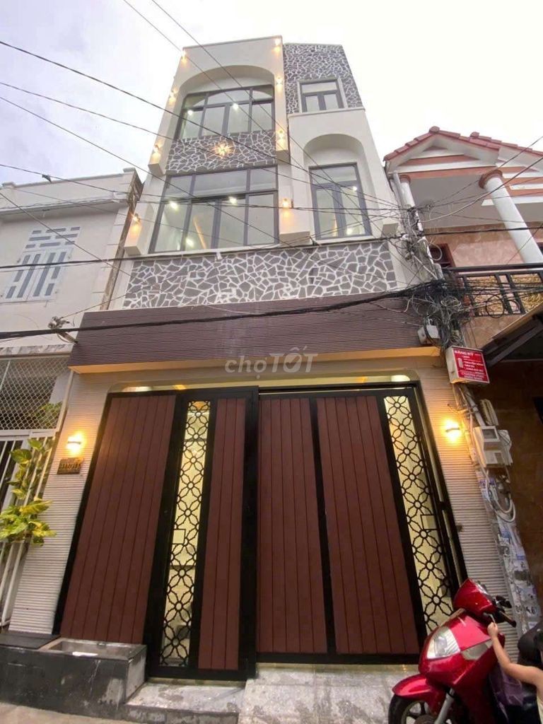 NHÀ 3 TẦNG MỚI ĐẸP HẺM 388 NVC - Ảnh 6