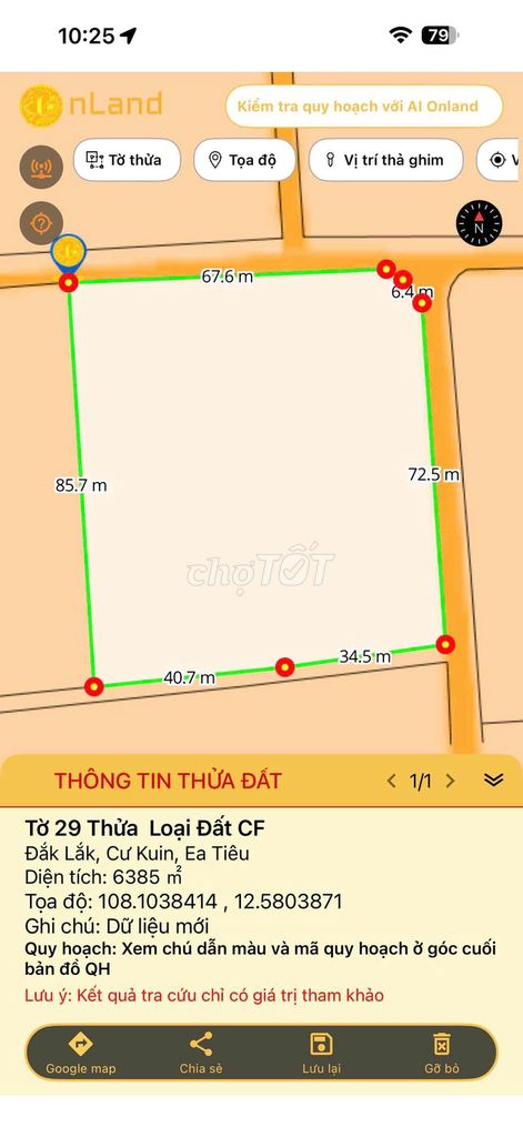 mặt tiền đường nhựa Buôn Triết Cư Kuin 3,9 tỷ - Ảnh 1