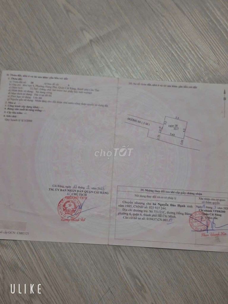Nhà chính chủ bán một trệt một lầu có sổ hồng riêng nhà đổi một tấm - Ảnh 9
